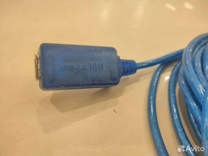 Кабель для компьютера USB 2.0 10m