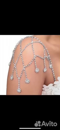 Лямочки плечики из страз новые