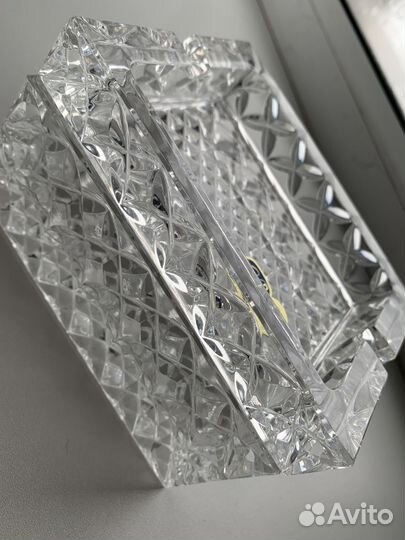 Пепельница-шкатулка Богемия новая