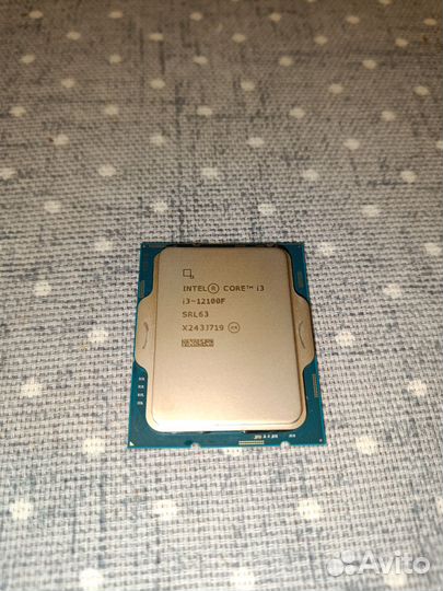 Процессор intel core i3 12100f oem