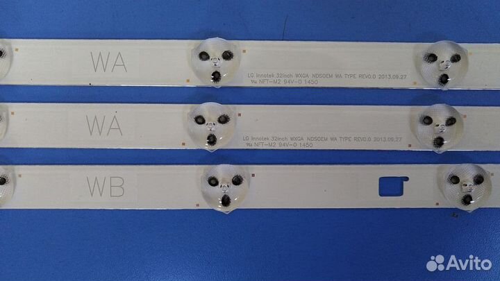 0306 Светодиоды подсветка LG innotek 32inch wxga
