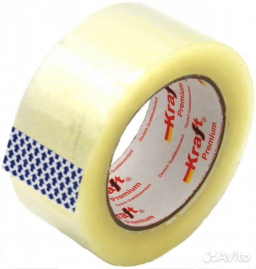 Лента клейкая, скотч прозрачный 66м. Х 48мм. 40мкм