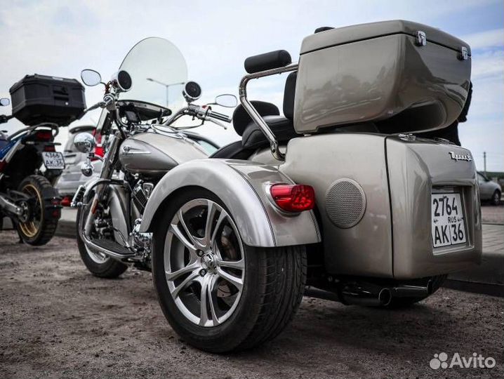 Трайк на базе Ямаха V-Star 1100