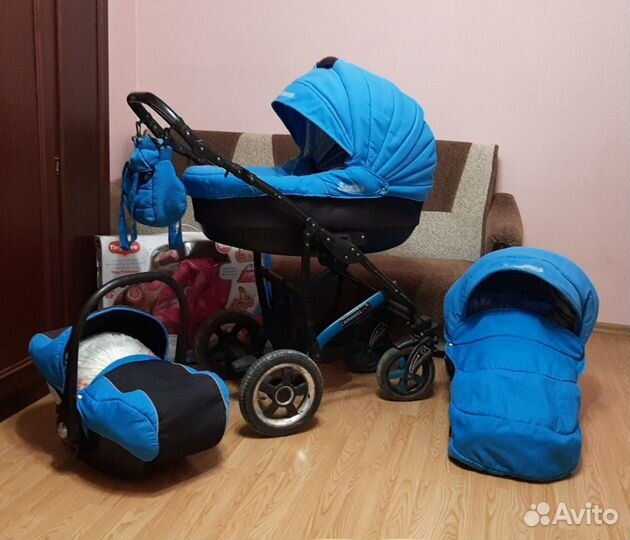 Детская коляска 3-в-1