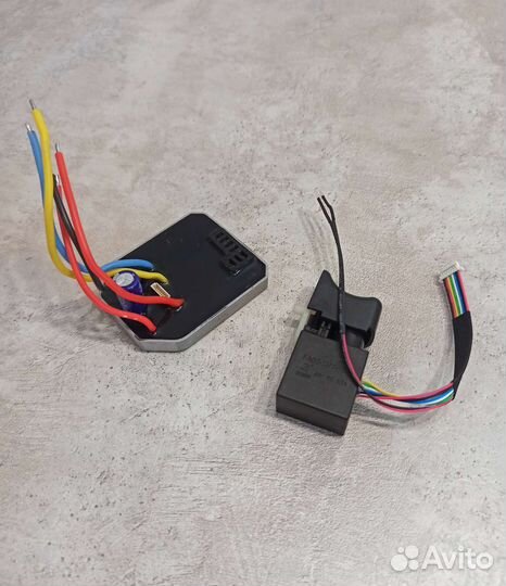 Плата управления с кнопкой шуруповерта Nanwei