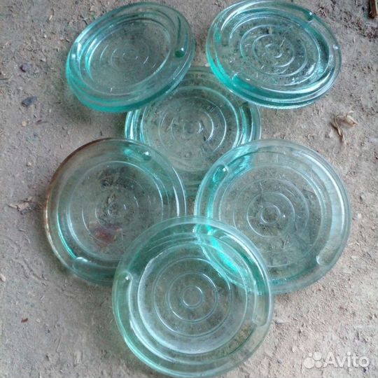 Крыжки стеклянные для банок