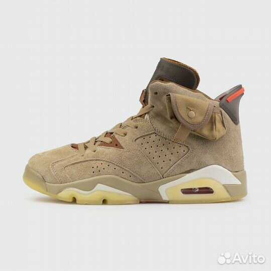 Кроссовки Nike Air Jordan 6 Retro Khaki v2