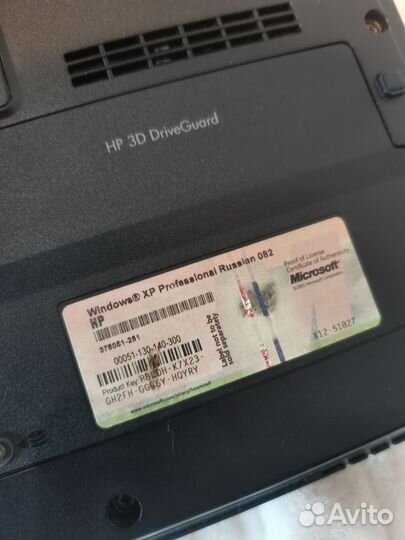 Ноутбук HP Compaq 6715b на запчасти