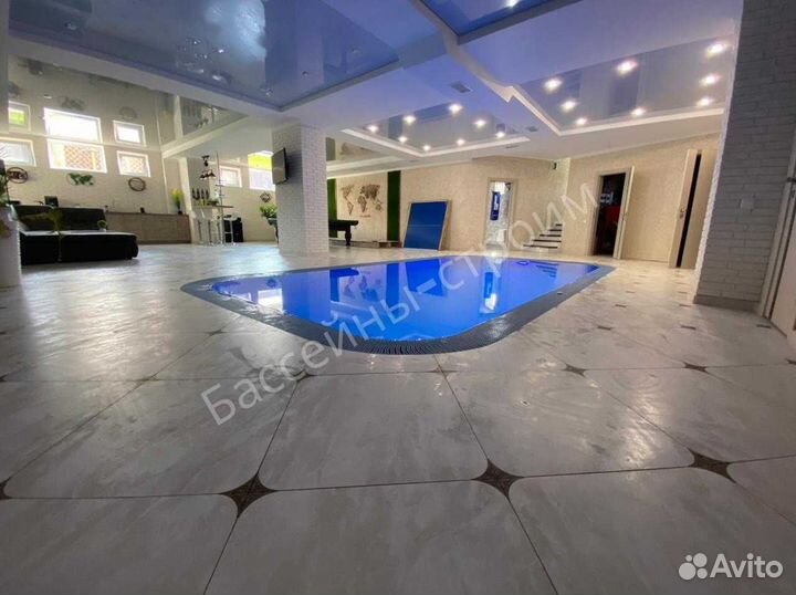 Бассейн 4х3х1,5 от производителя,ступени Бельэтаж2