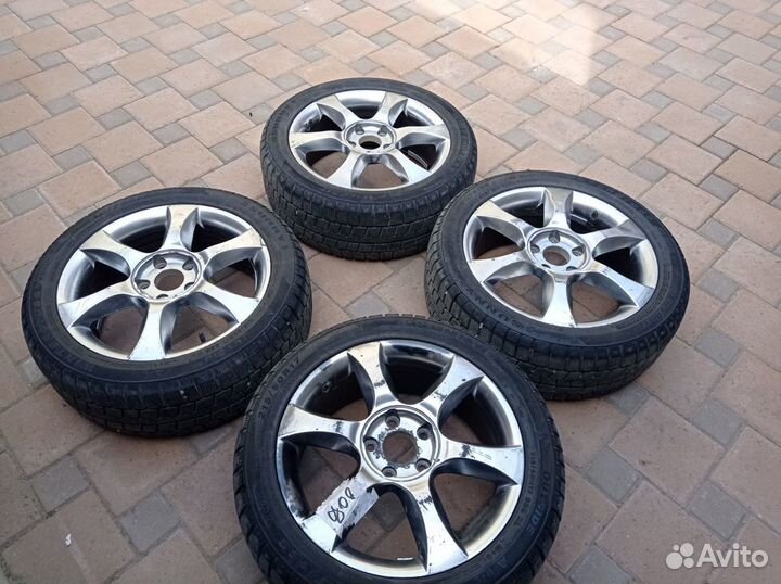 Литые диски r17 5x114 3 nissan бу