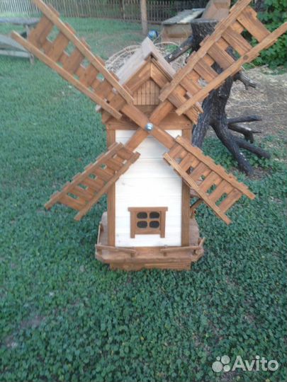 Избушка, мельница декоративные