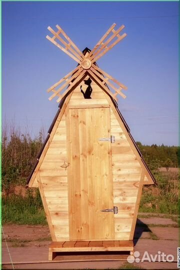 Уличный туалет с установкой BAG334