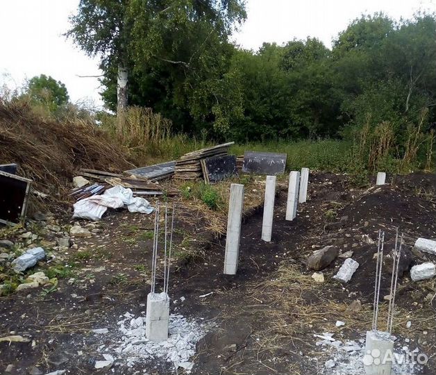 Фундамент жб сваи