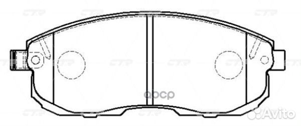 Колодки nissan Juke (F15),Maxima (III,IV),Teana