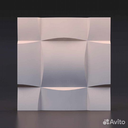 Гипсовая 3D панель 