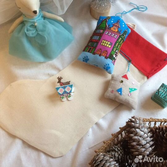 Мешочки и сапожки для подарков