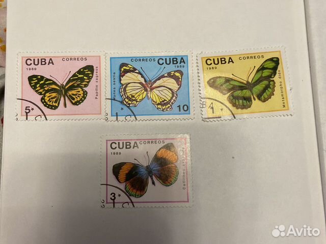 Марки correos 1989