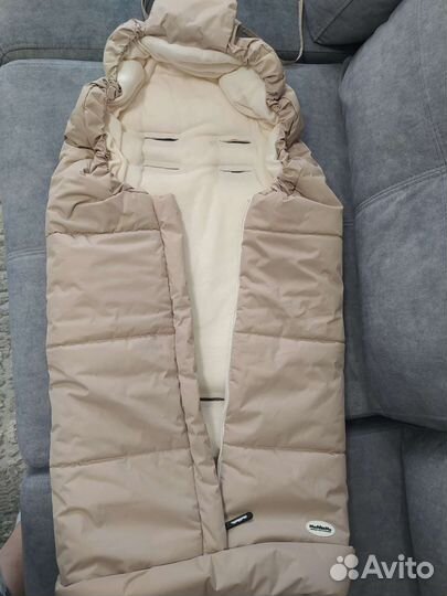 Зимний конверт и муфты в коляску