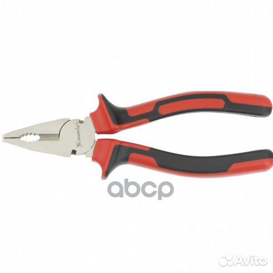 Плоскогубцы Никель 180 мм никелерованные Матрик