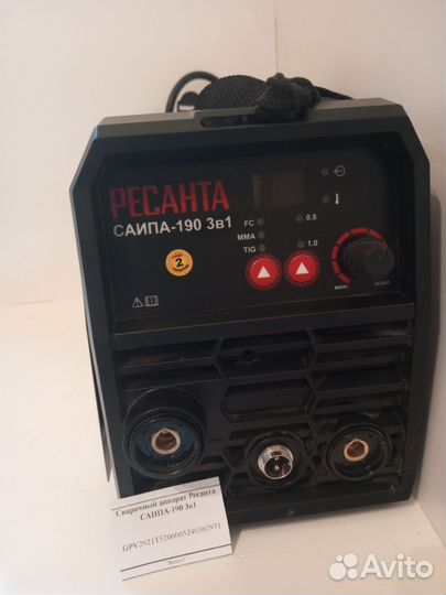 Сварочный аппарат Ресанта саипа-190