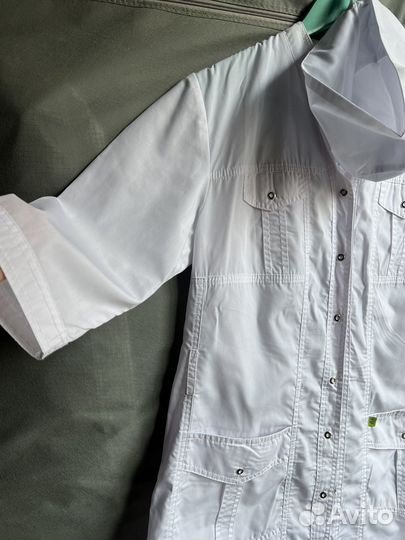 Медицинский халат и чепчик