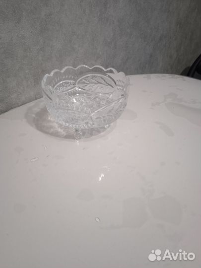 Ваза хрустальная