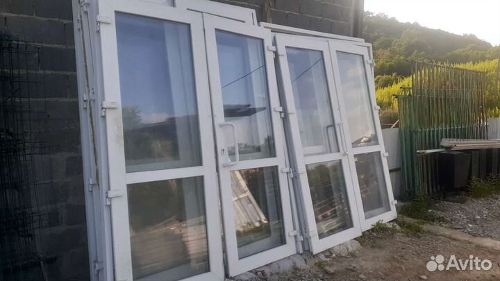 Окна двер пластиковые бу