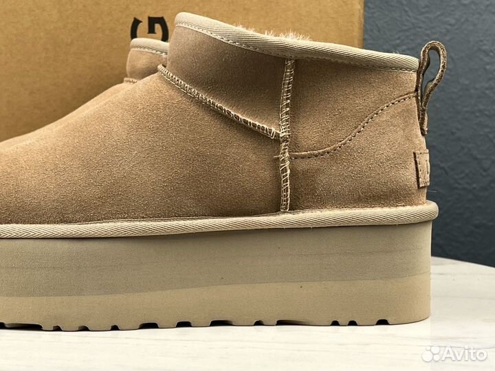 Угги UGG Ultra Mini Platfrom Sand