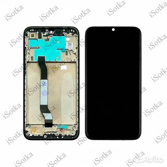 Дисплей Айсотка для Xiaomi Redmi Note 8t черный Oem