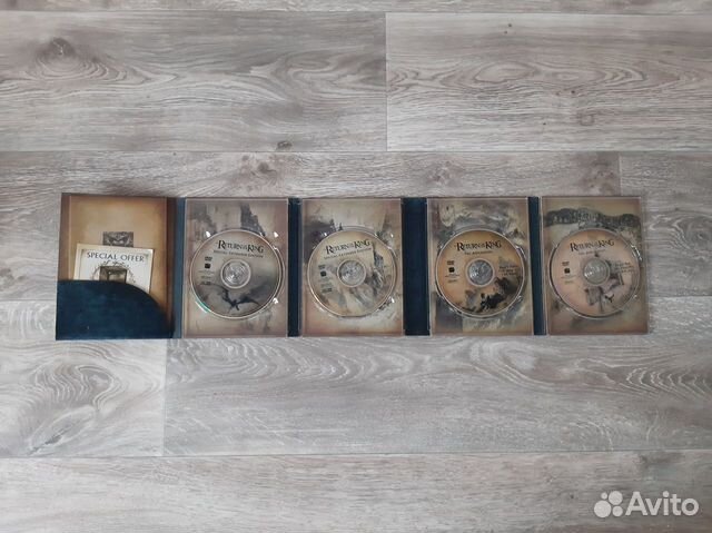 The Lord of the rings DVD Trilogy объявление продам