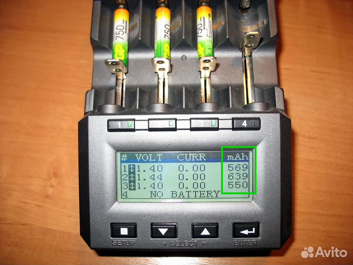 Аккумуляторы AAA GP 750 мАч