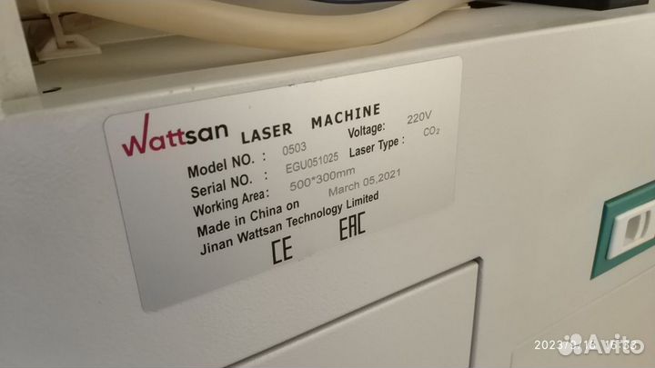 Лазерный станок для гравировки, резки Wattsan 0503