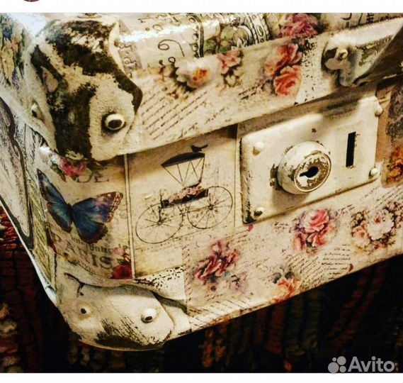 Интерьерный чемодан (пож.читайте)