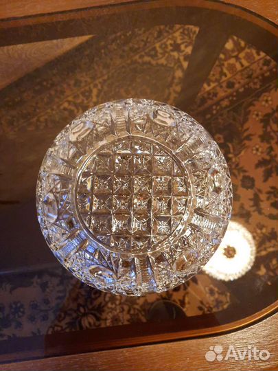 Салатник хрустальный