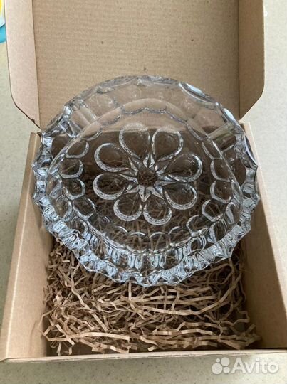 Хрустальная пепельница