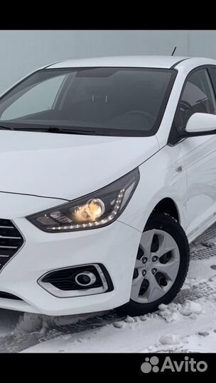 Hyundai Solaris 1.6 МТ, 2018, 120 000 км