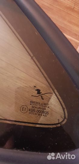 Стекло кузовное заднее saab 93og