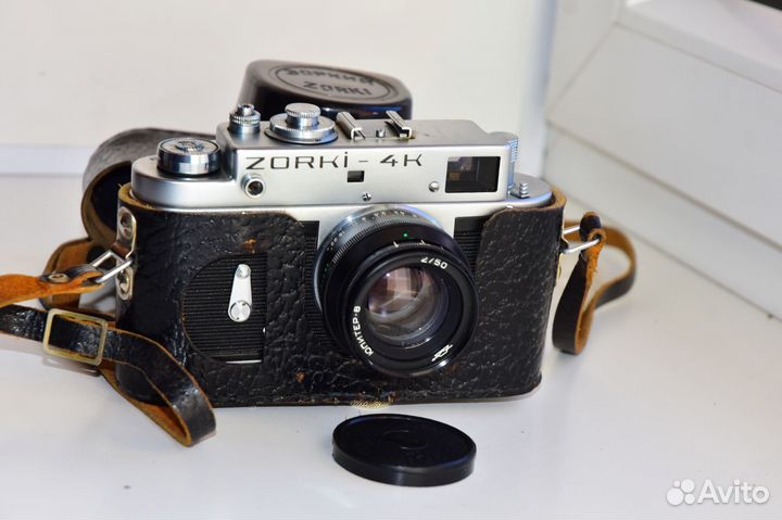 Зоркий-4К Экспорт Фотоаппарат из СССР