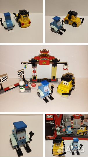 Lego Cars 8206 Токийский пит-стоп