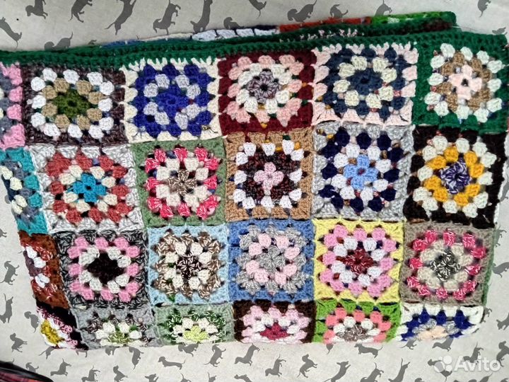 Плед, вязанный, ручная работа, из Германии