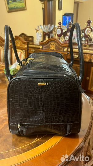 Сумка Дорожная Zilli Hermes brioni Аллигатор