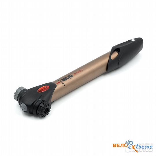 Насос алюминиевый Giyo GP-76T mini pump авто/вело
