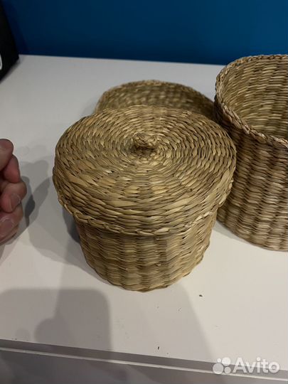 Плетенные корзинки IKEA