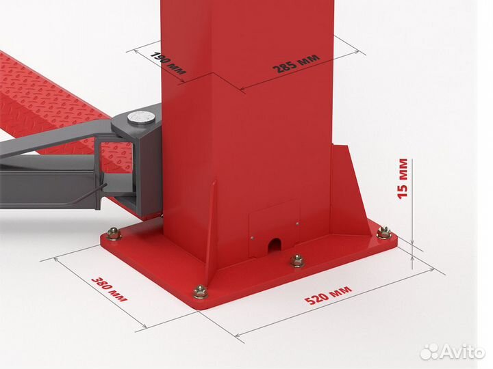 Двухстоечный подъемник Launch TLT-240SB