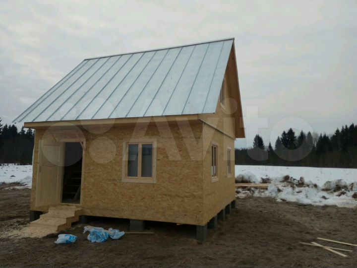 Дом 72 м² на участке 15 сот.