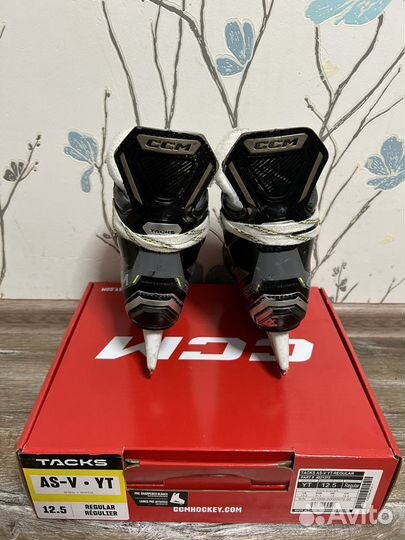 Коньки детские CCM Tacks AS-V YTH (12,5 Regular)