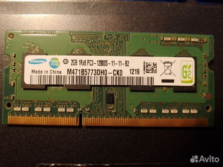 Оперативная память Samsung SO-dimm DDR3 M471B5773D