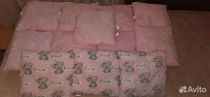 Бортики в детскую кроватку