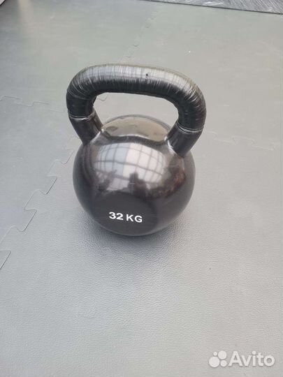 Гиря 32 обрезининная