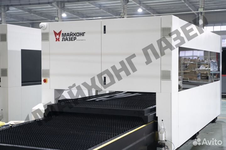 Лазерный станок по металлу с кабиной 3 кв и 6 кв